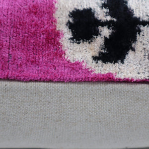 Canvello Handmade Luxury Decorative Pink with Doen Feather Pillow - 16x24in