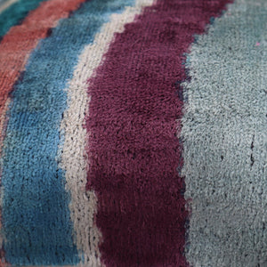 Canvello Handmade Luxury Rainbow Pillow with Down Insert