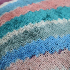 Canvello Handmade Luxury Rainbow Pillow with Down Insert