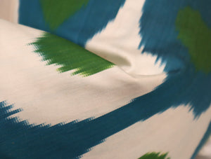 Canvello Handmade Silk Decorative Throw Pillow with Down Filled Insert