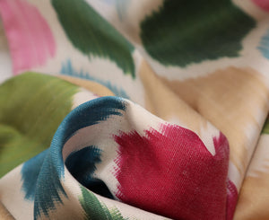 Canvello Handmade Silk Decorative Throw Pillow with Down Filled Insert