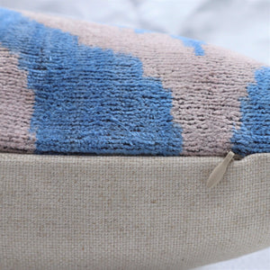 Canvello Handmade Throw Blue Pillows For Couch | 20 x 20 in (50 x 50 cm)