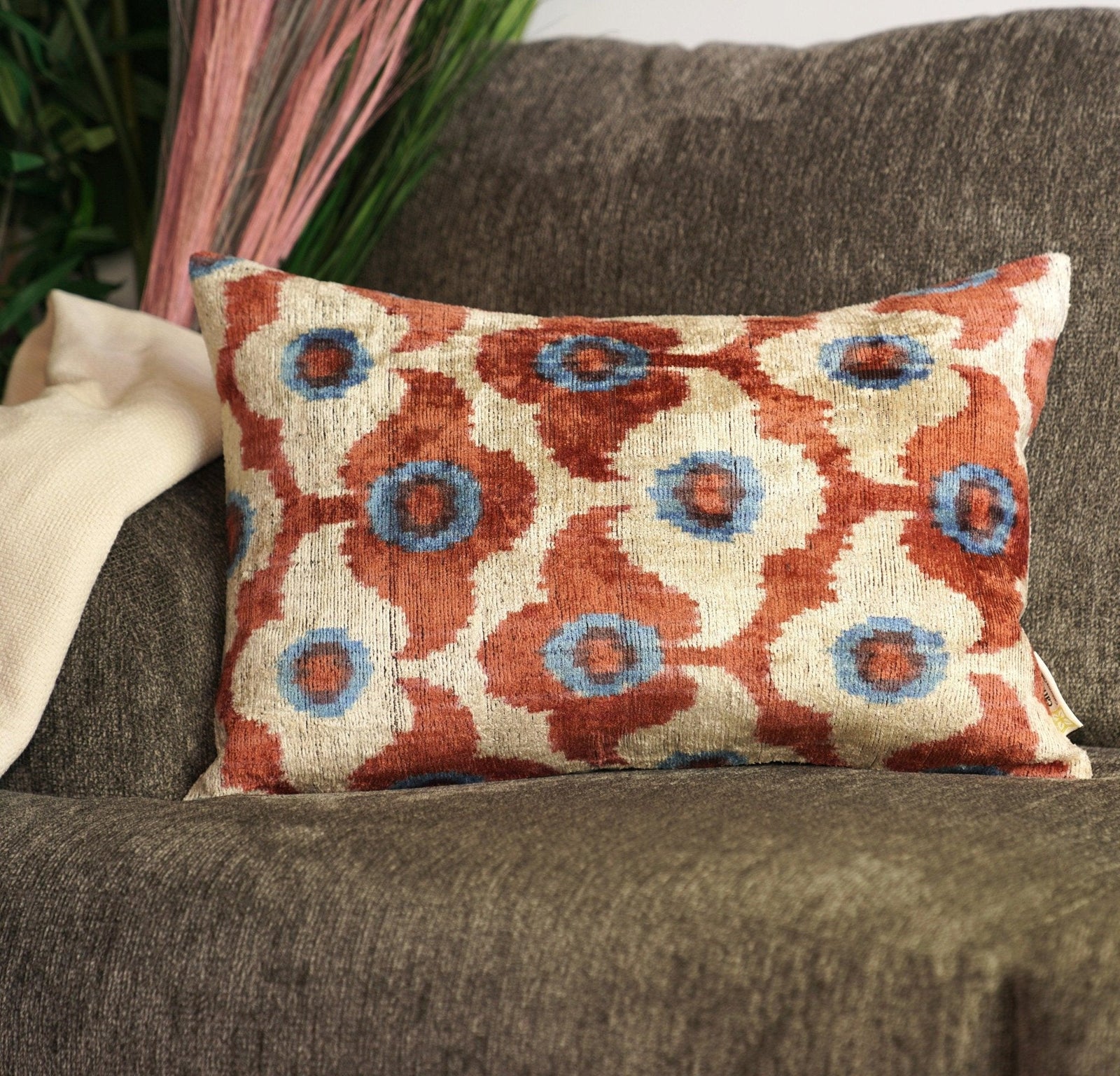 Canvello Handmade Velvet Throw Pillows - 16 x 24 in (40 x 60 cm)