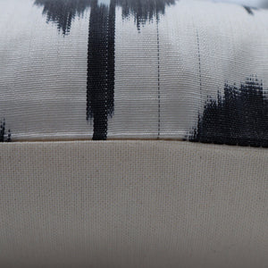 Canvello Ikat Pure Silk Throw Pillows For Couch - 16x16 inch