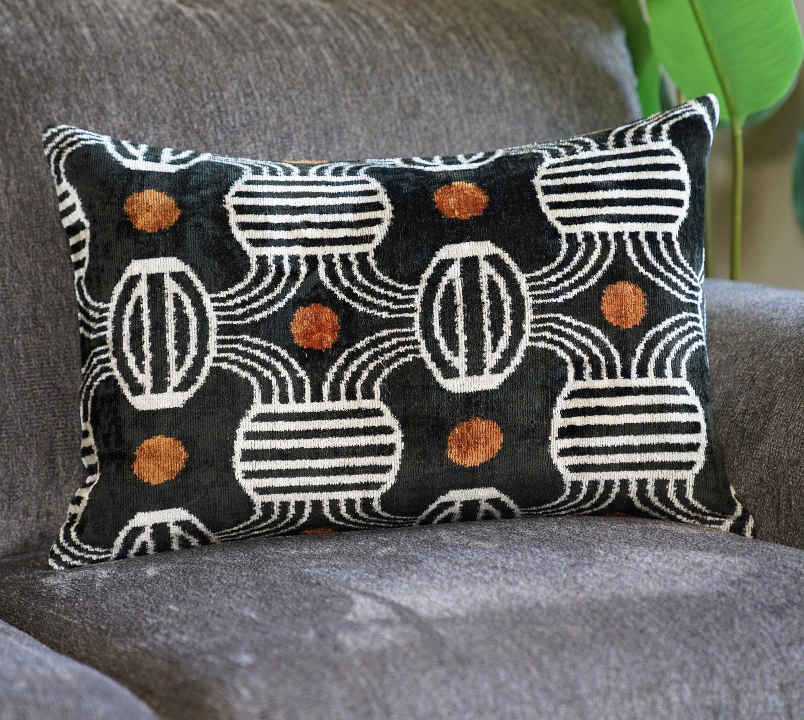 Canvello Luxury Black Pillows For Bed | 16x24 | 16x16 in |Set of 2