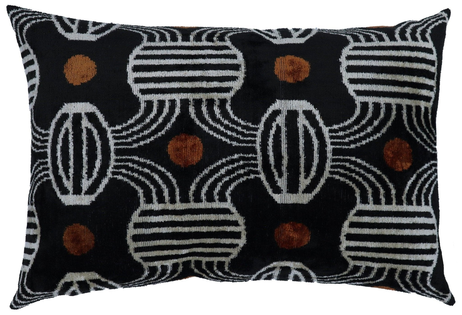 Canvello Luxury Decorative Black Throw Pillow | 16 x 24 in (40 x 60 cm)