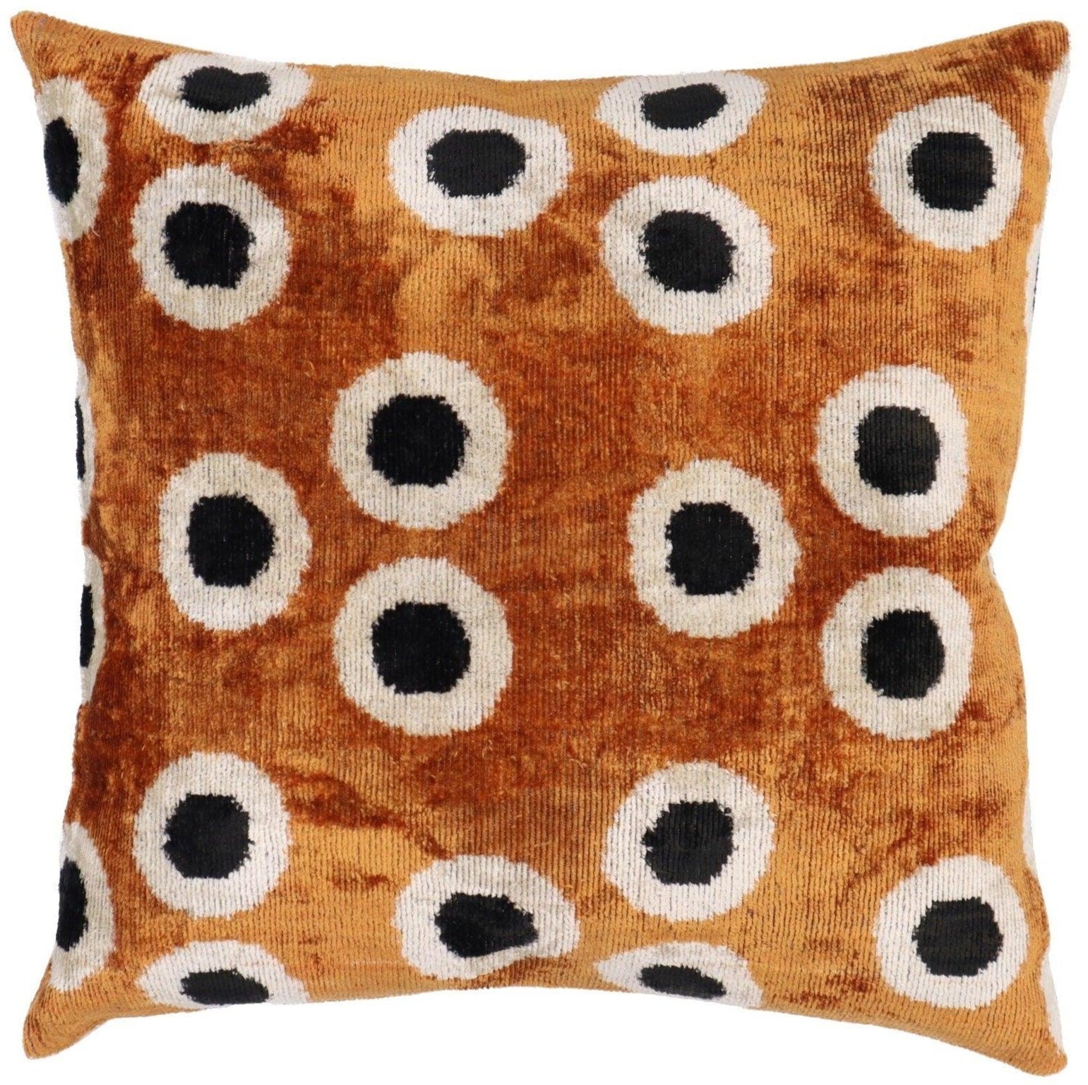 Canvello Luxury Gold Throw Pillows | 16 x 16 in (40 x 40 cm)