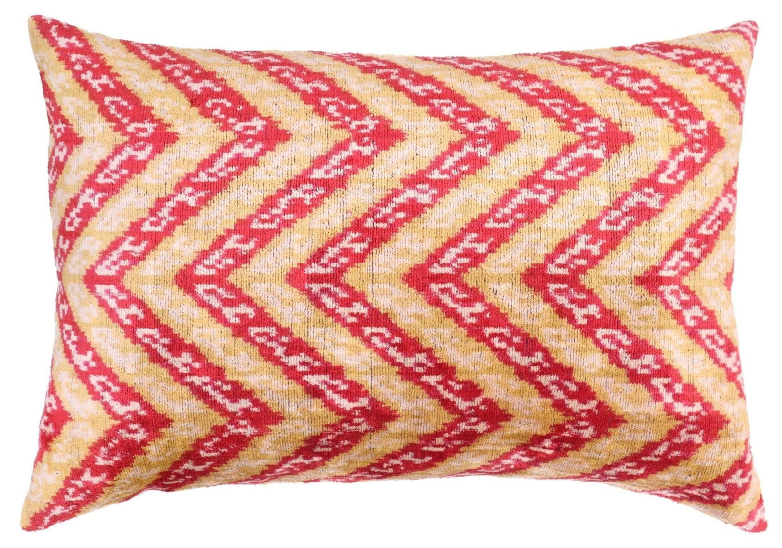 Canvello Luxury Light Brown Pink Throw Pillow Down Filled - 16x24 in