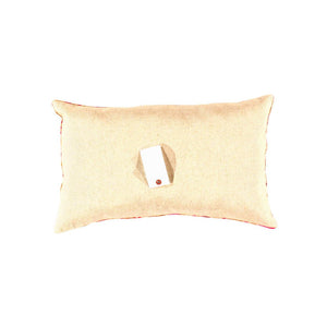 Canvello Pastel Silk Velvet Ikat Pillow - 16"x24"