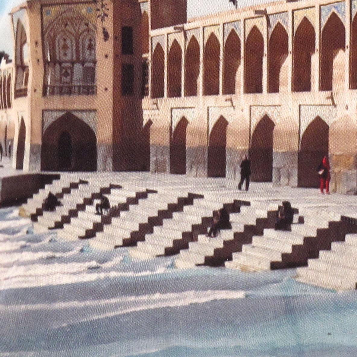 Canvello Silkroad Architecture Si-o-se-pol bridge Isfahan - 16' X 16'