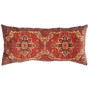 Canvello Silkroad Heriz Design Pillow - 15'' X 30''