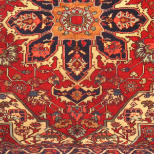 Canvello Silkroad Heriz Design Pillow - 20' X 20'