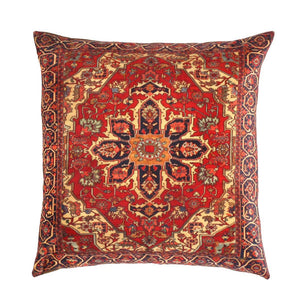 Canvello Silkroad Heriz Design Pillow - 20' X 20'