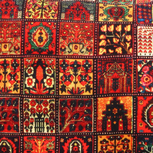Canvello Silkroad Rug Bakhtiari design Pillow - 18' X 26'