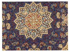 Canvello Silkroad Silk Termeh Pillow 20''