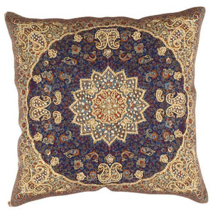 Canvello Silkroad Silk Termeh Pillow 20''