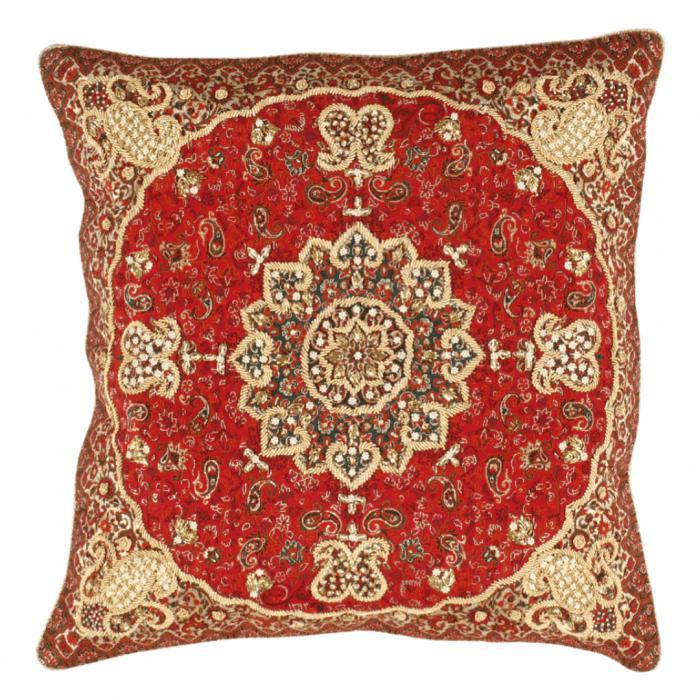 Canvello Silkroad Silk Termeh Pillow 20''
