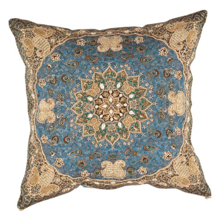 Canvello Silkroad Silk Termeh Pillow 29''