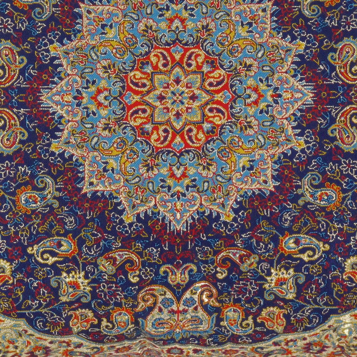 Canvello Silkroad Silk Termeh Tapestry Pillow 20''