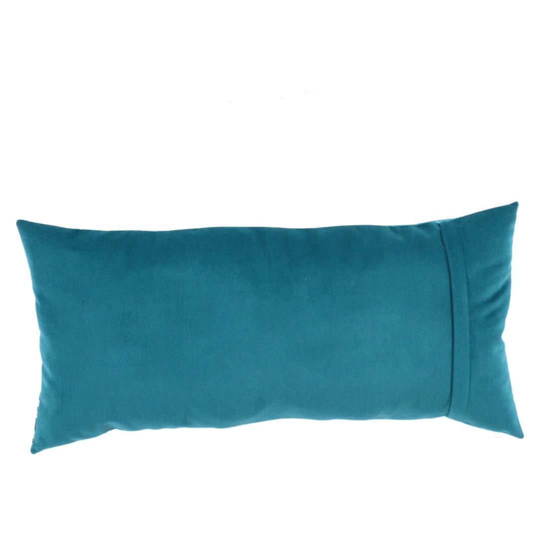 Canvello Silkroad Tile Velvet Pillow 15"X 30"