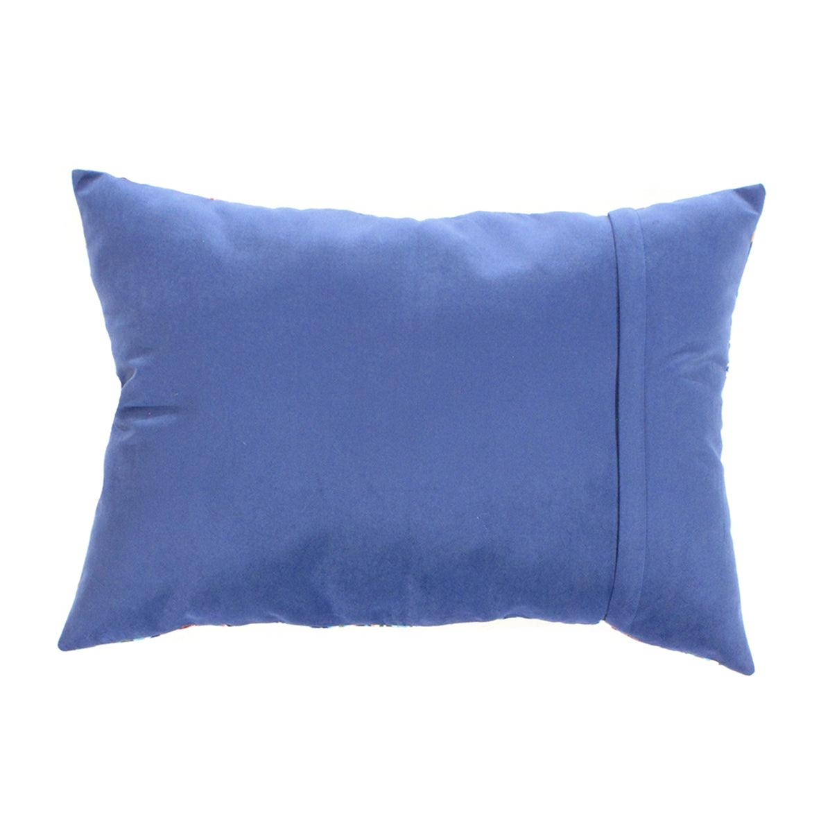 Canvello Silkroad Tile Velvet Pillow - 18' X 26'