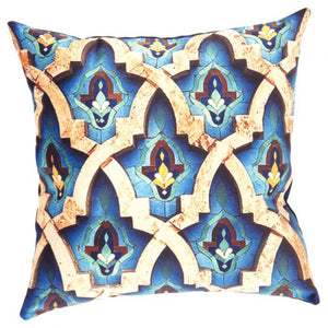 Canvello Silkroad Velvet Pillow 16" X 16"