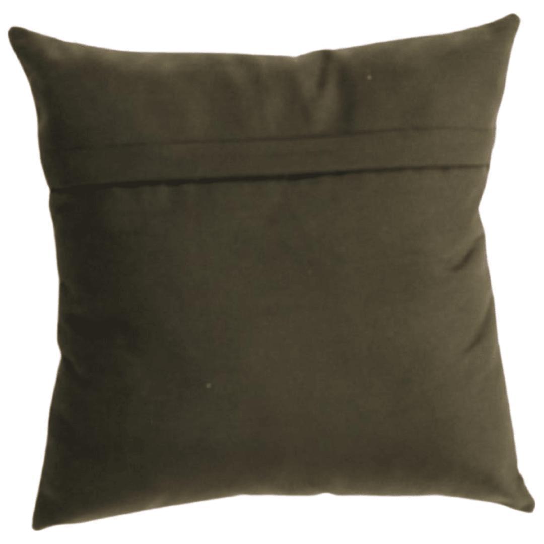 Canvello Traditional Calligraphy Velvet Pillow - 16" X 16"