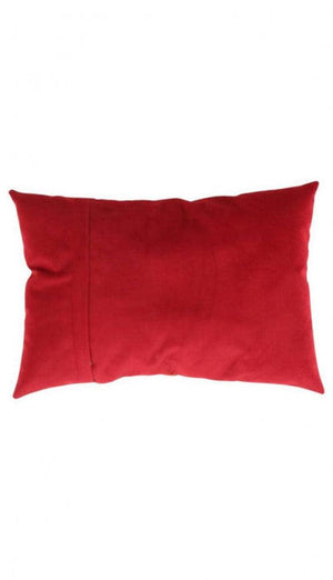Canvello Traditional Design Calligraphy Velvet Pillow - 16'' X 24''