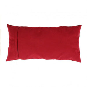 Canvello Traditional Design Velvet Pillow - 15" X 30'"