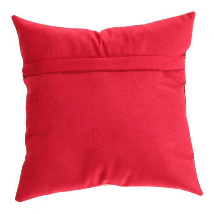 Canvello Traditional Design Velvet Pillow - 16' X 16'