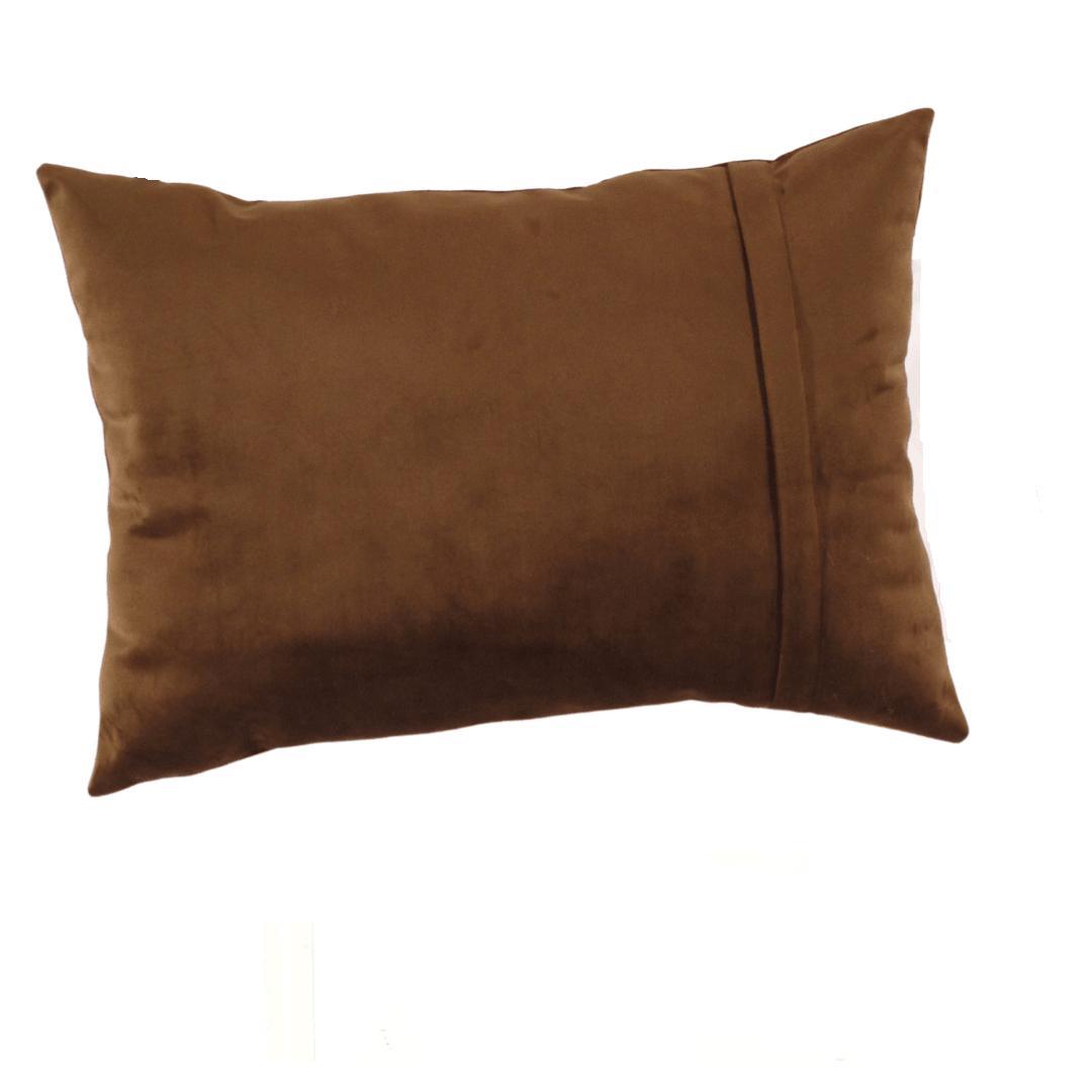 Canvello Traditional KAZAK Design Velvet Pillow - 20" X 26"