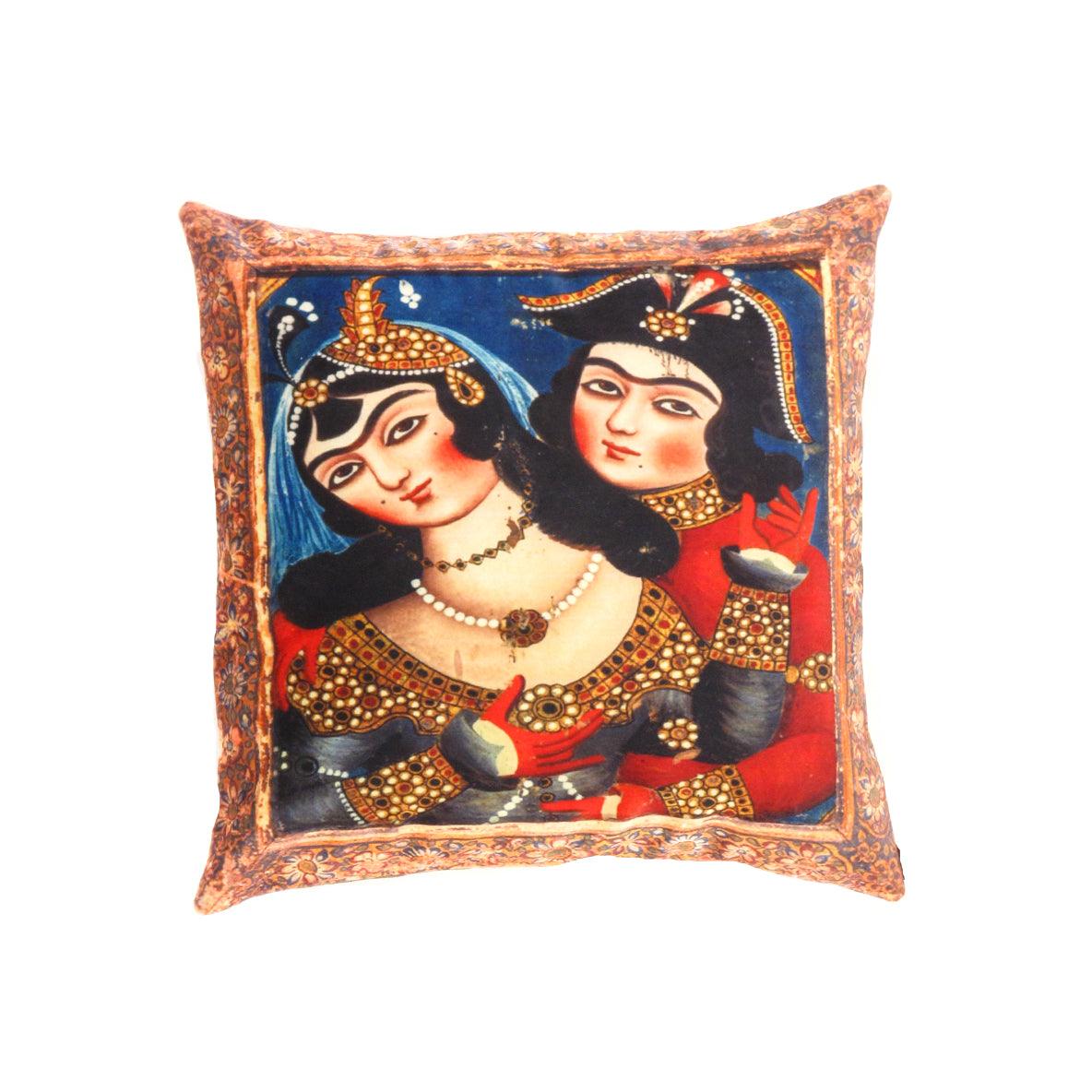 Canvello Traditional Velvet Pillow - 16' X 16'