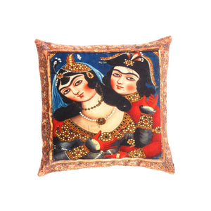 Canvello Traditional Velvet Pillow - 16' X 16'