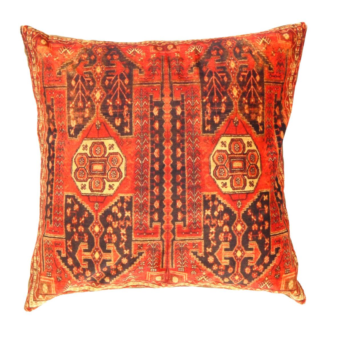 Canvello Traditional Velvet Pillow - 16' X 16'