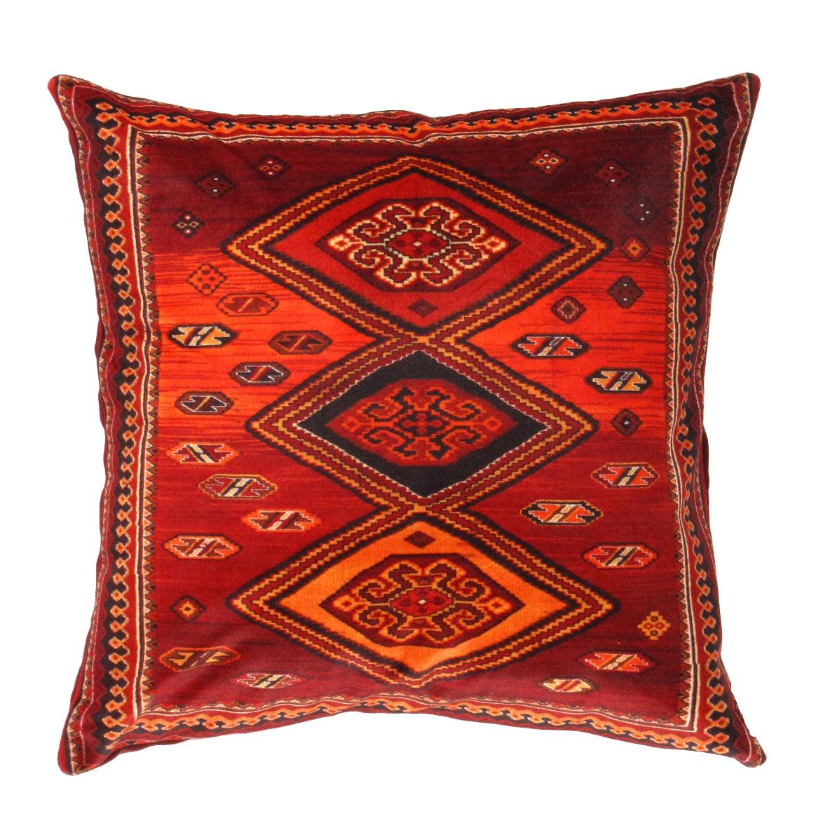 Canvello Traditional Velvet Pillow - 16' X 16'