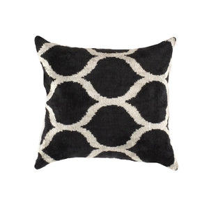 Canvello Turkish Handmade Decorative Velvet Silk Pillow - 20" X 20"