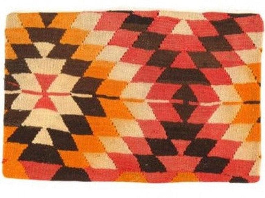 Canvello Turkish Vintage Hand Knotted Pillow - 16"x24"