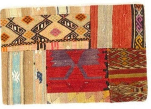 Canvello Turkish Vintage Hand Knotted Pillow - 16"x24"