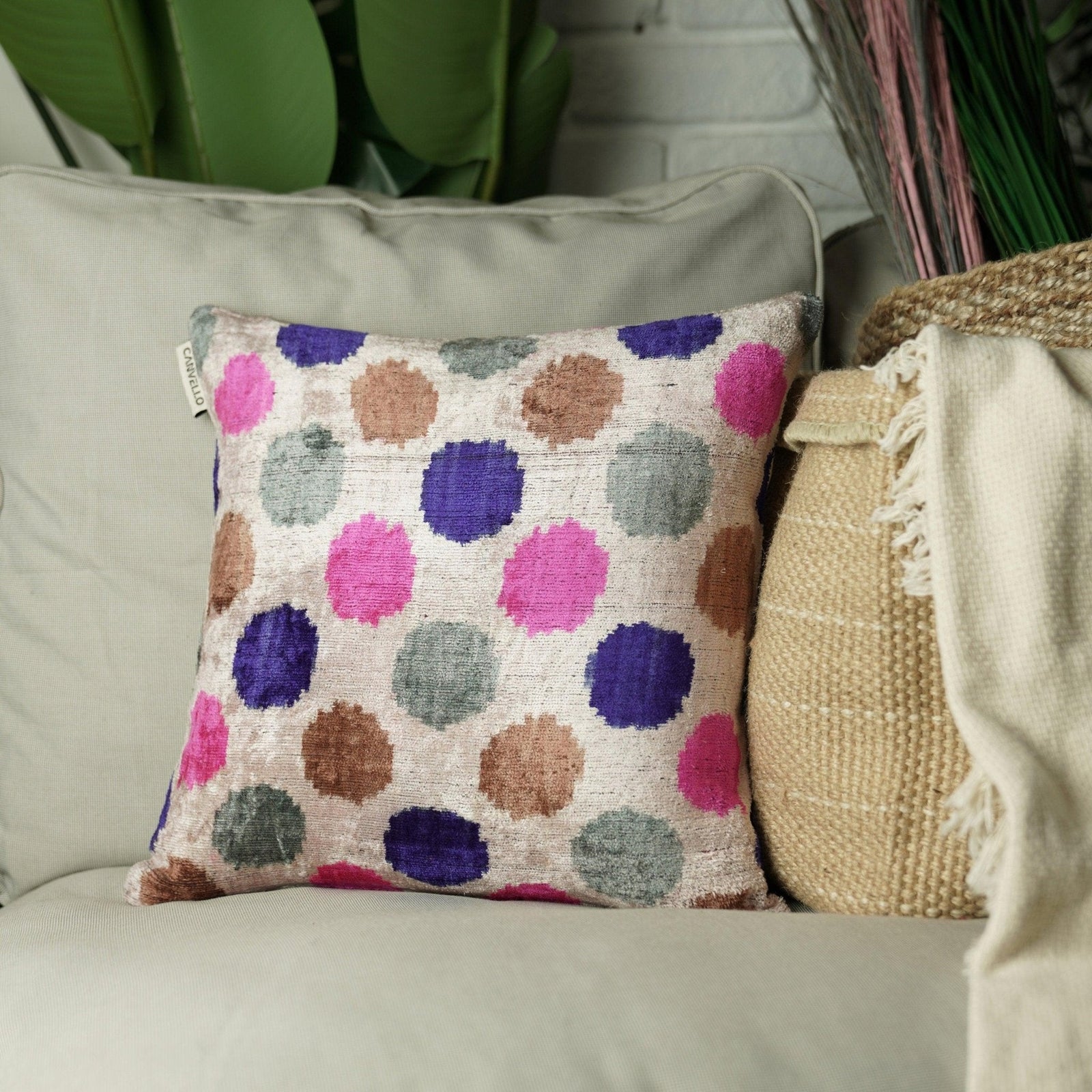 Canvello Unique Colorful Throw Pillows