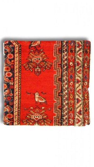 Canvello Vintage Hand Knotted Farahan Rug Pillow - 20"