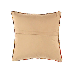 Canvello Vintage Hand Knotted Rug Pillow - 16" X 16"