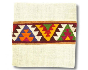 Canvello Vintage Hand Knotted Turkish Kilim Pillow - 20"x 20"