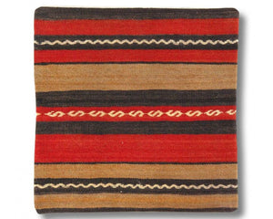 Canvello Vintage Hand Knotted Turkish Kilim Pillow - 20"x 20"