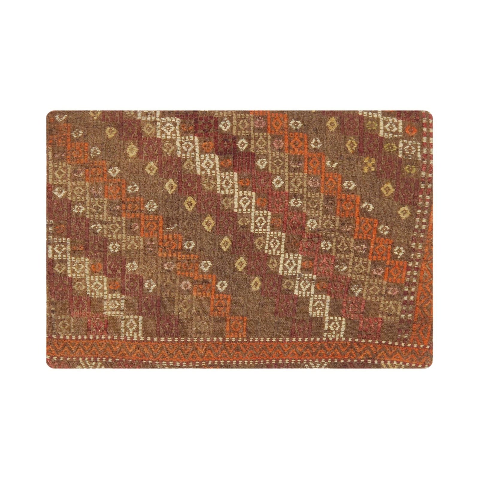 Canvello Vintage Turkish Accent Pillow Cover Multicolor - 15" x 23"