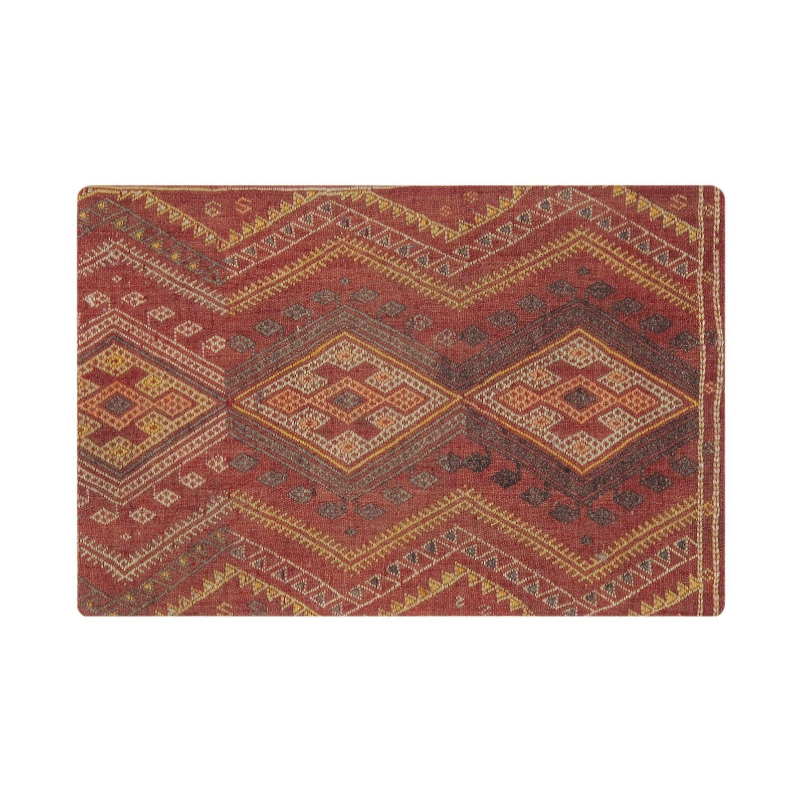 Canvello Vintage Turkish Accent Pillow Cover Multicolor - 15" x 24"
