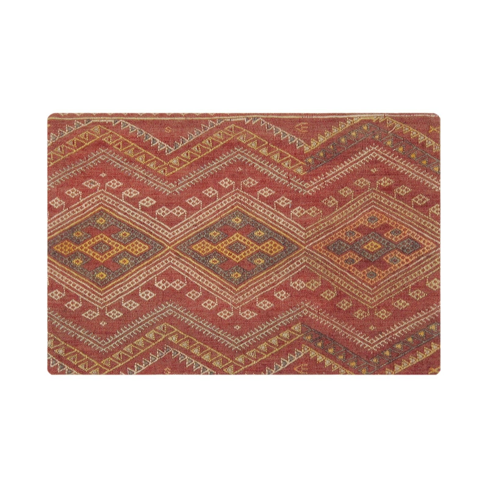Canvello Vintage Turkish Accent Pillow Cover Multicolor - 15" x 24"
