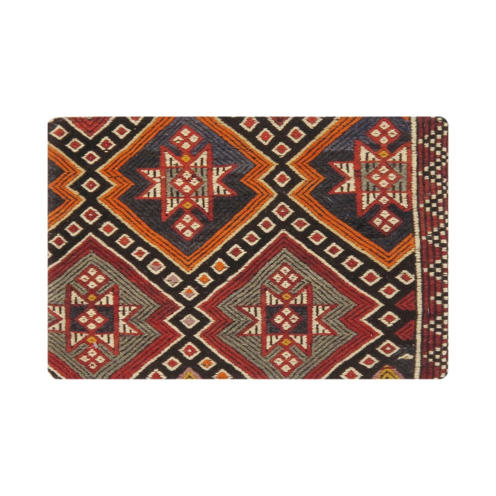 Canvello Vintage Turkish Accent Pillow Cover Multicolor - 15" x 24"
