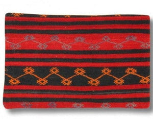 Canvello Vintage Turkish Hand Knotted Kilim Pillow - 16" x 24"