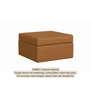 Storage Ottoman with Serving Tray