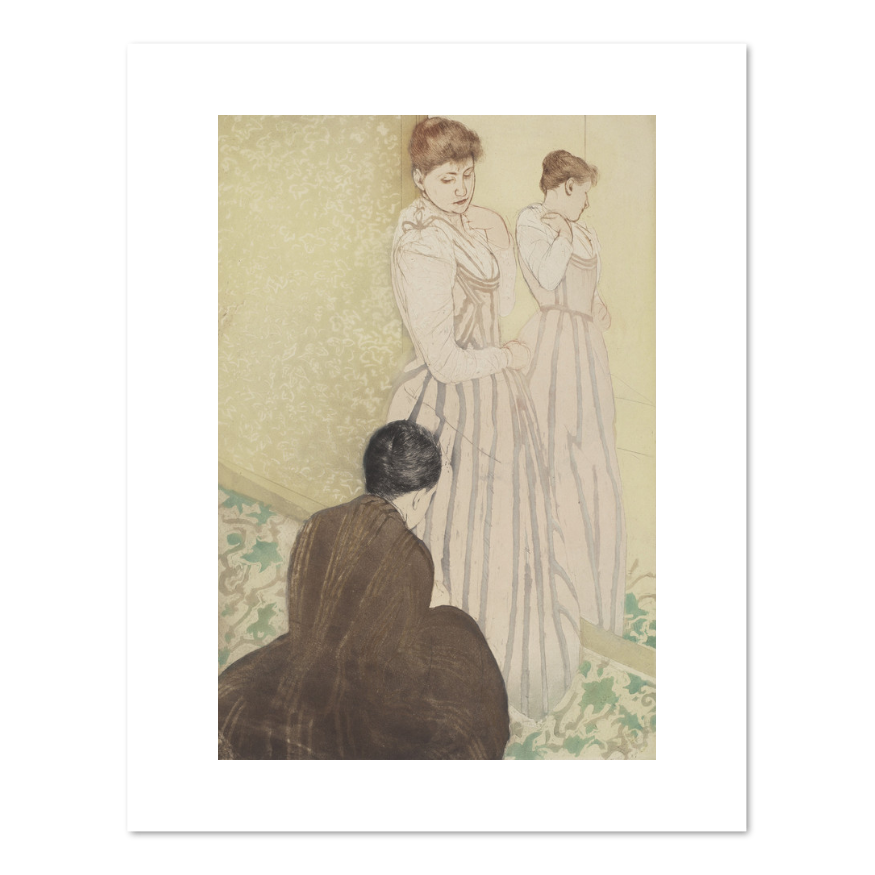 The Fitting by Mary Cassatt